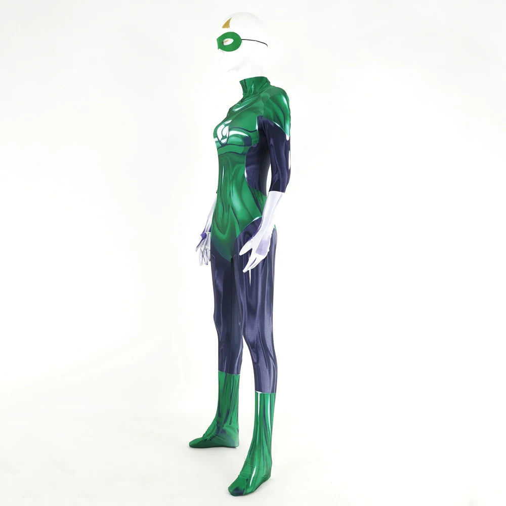 Woman Green Lantern Female Kostyme