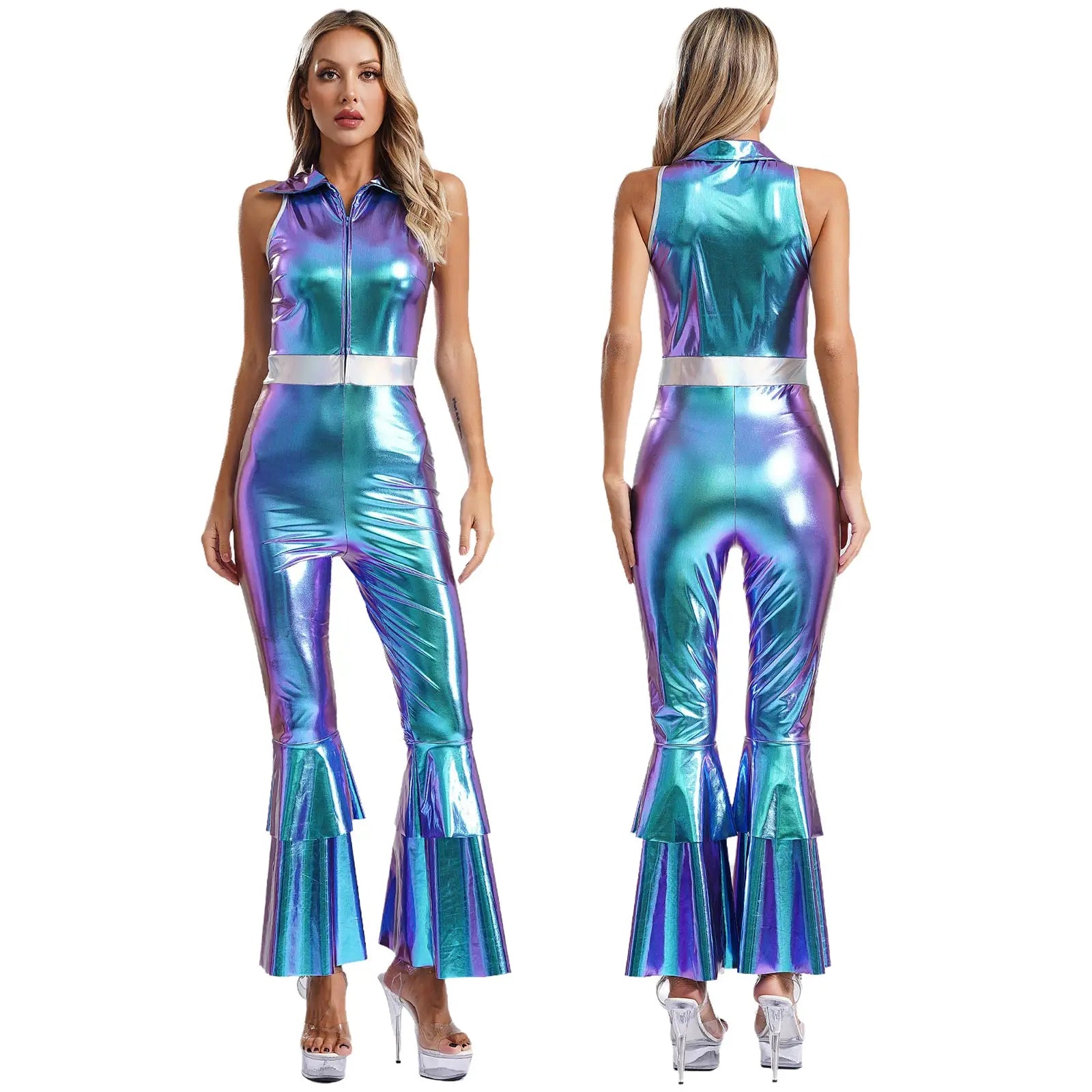 70-talls Disko Jumpsuit for Damer