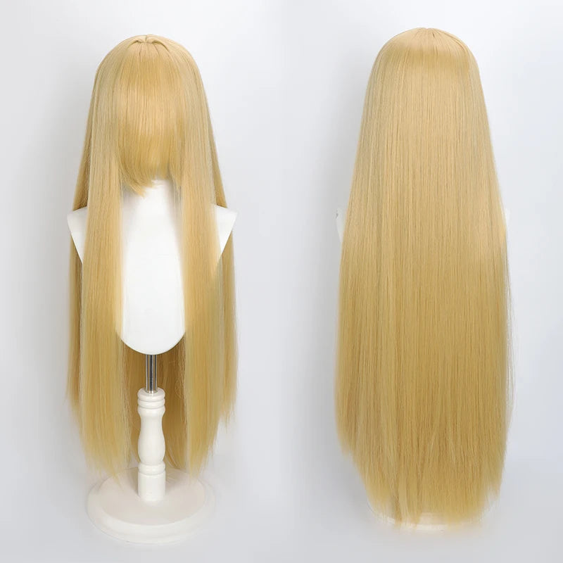Ekstra Lang Rett Cosplay-Parykk (100 cm)