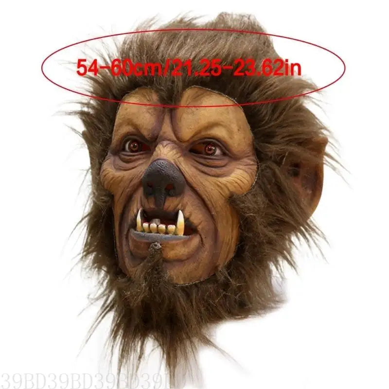 Villmann / Neandertaler Lateksmaske