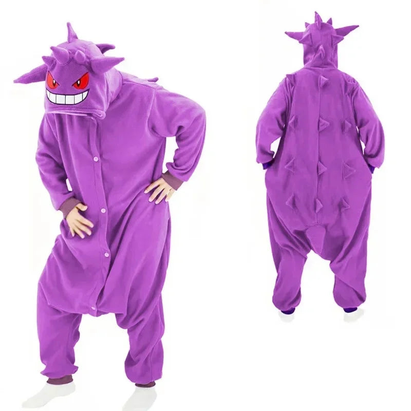 Pokémon Gengar Onesie Kigurumi Pyjamas