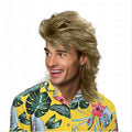 Klassisk Retro Mullet Parykk for Herre