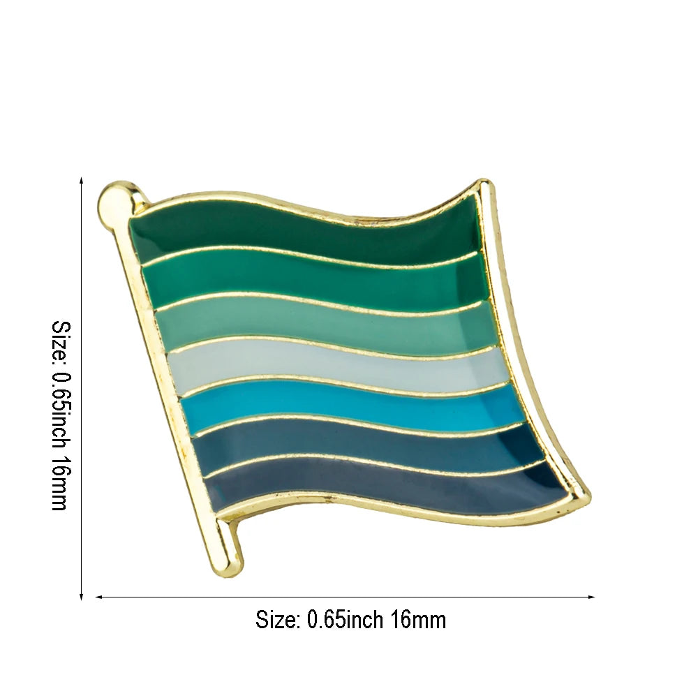 Progress Pride Emalje Lapel Pin