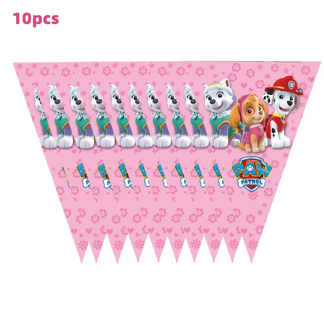 Paw Patrol Skye Rosa Bursdagsservise