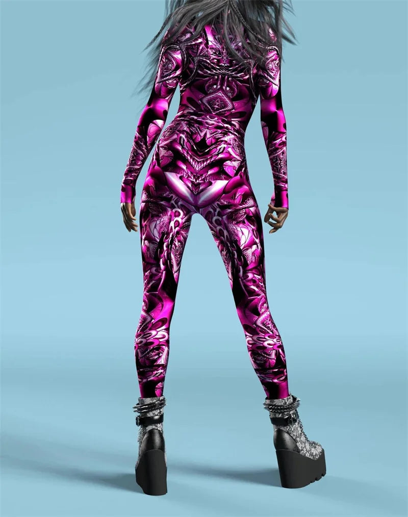 Cyber Witcher Templar Bodysuit Cosplay