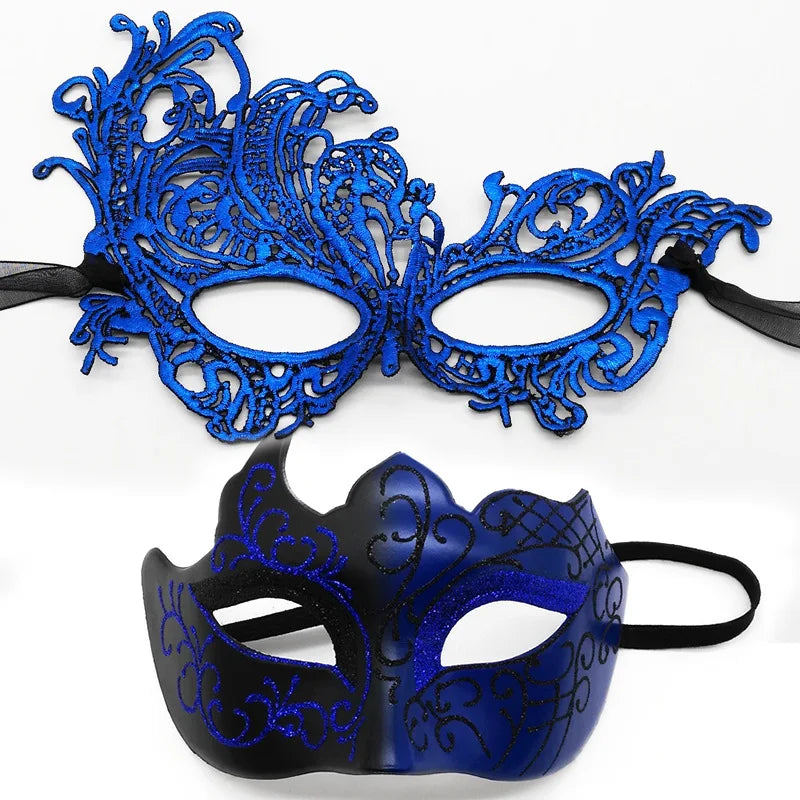 Sommerfugl Maskeradesett for Par (2 stk)