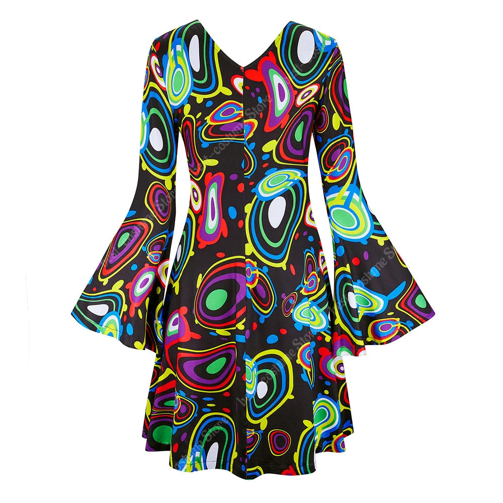 70-talls Hippie & Disko Kostyme for Herrer