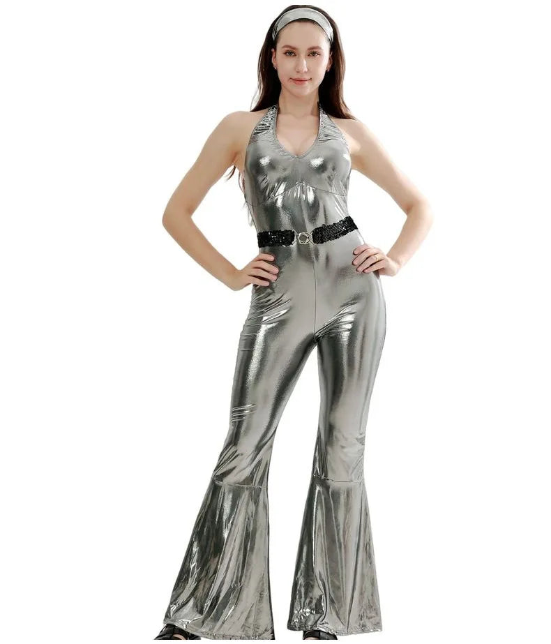 70-talls Disko Jumpsuit for Damer