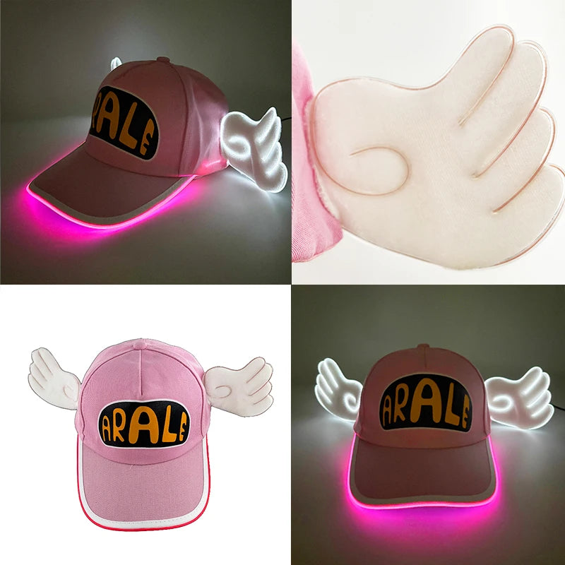 LED Lysende Caps