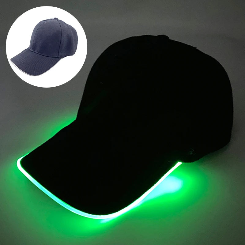 LED Lysende Caps