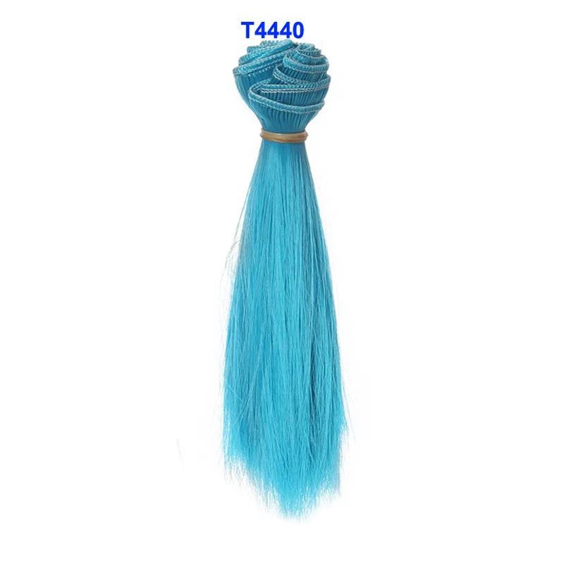 Dukkehår / BJD Parykk-Tresse (15–25 cm)