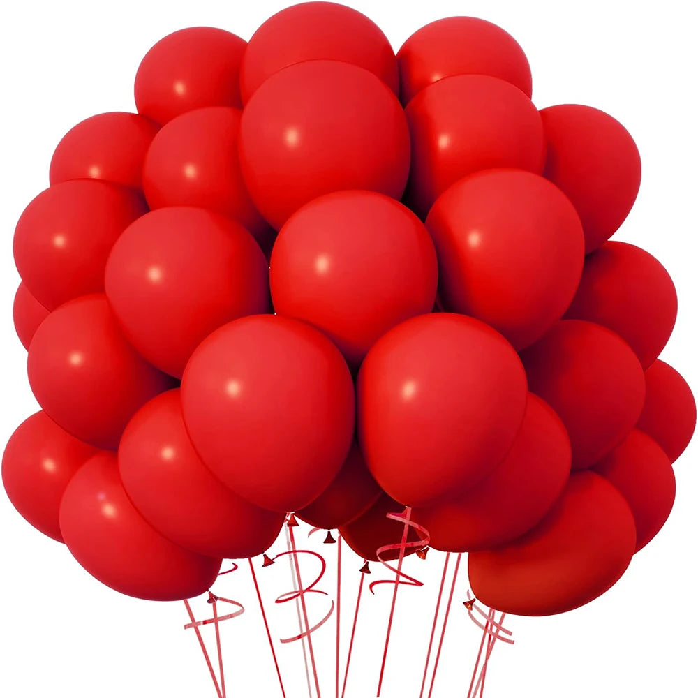 Latexballonger i Flerpakning (Mange Farger)