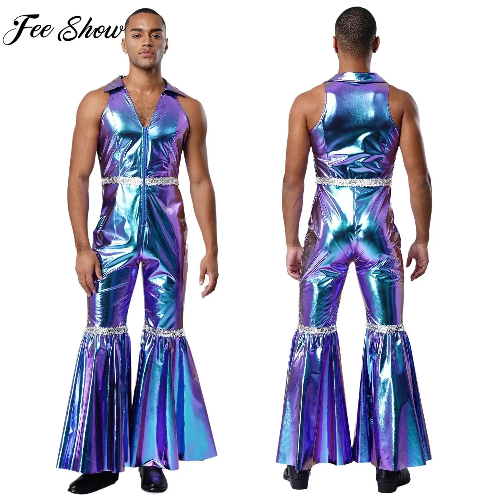 70-talls Disko Jumpsuit for Damer