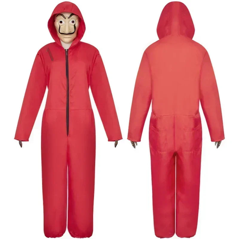 Papirhuset (La Casa de Papel) Kostyme