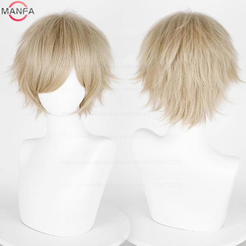 Kort Rett Cosplay-Parykk (30 cm)