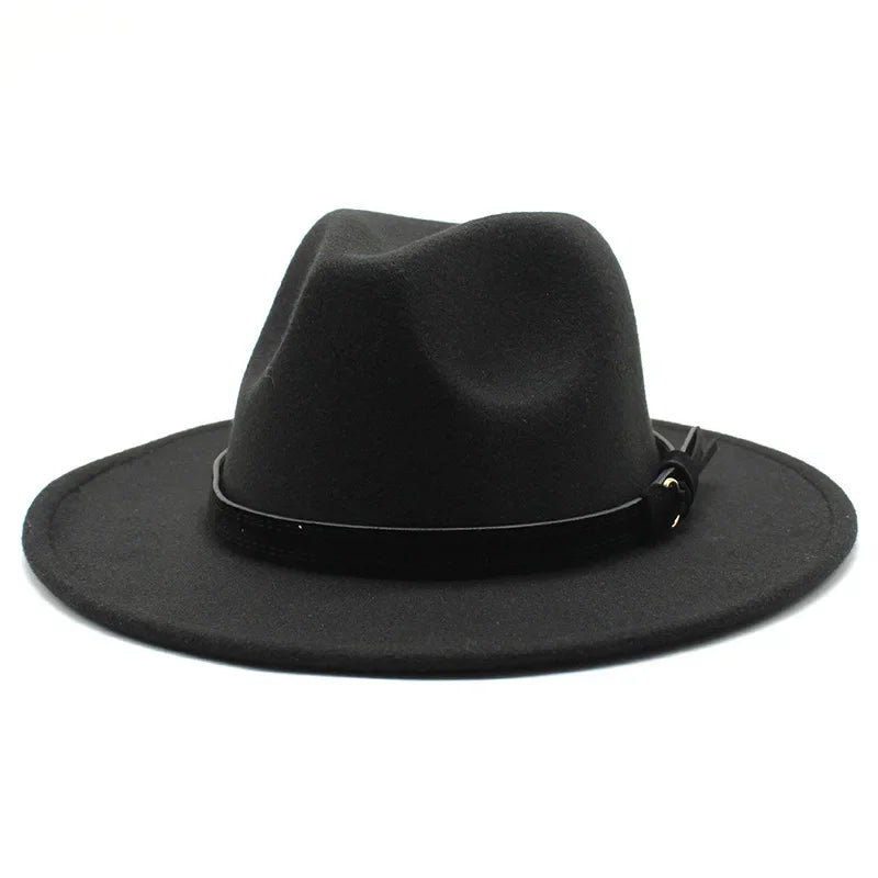 Elegante Ull-Fedora Hatt