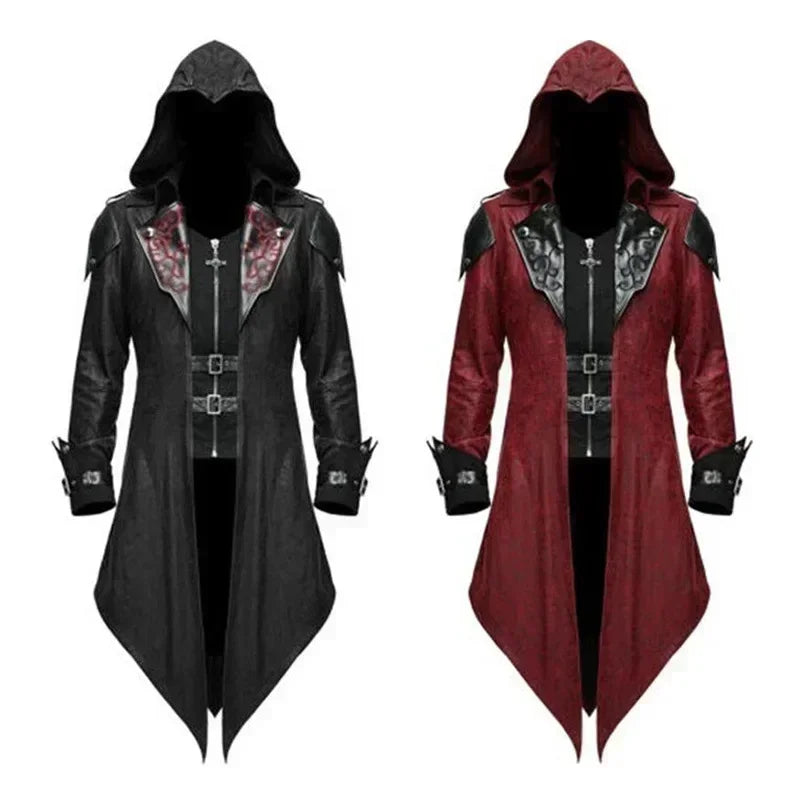 Assassin's Creed Cosplay Jakke - Middelalder Hettejakke
