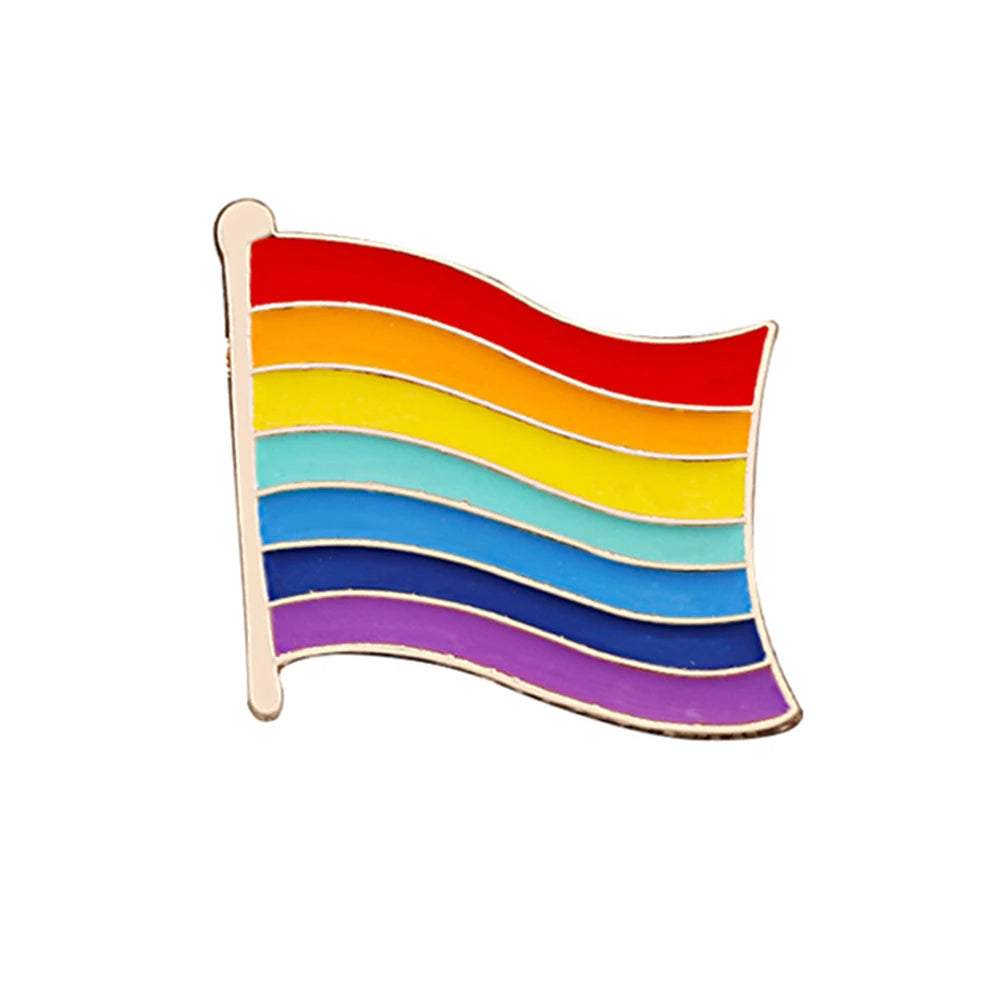 Inkluderende Pride Emaljepin (Progress, Trans, Bi, Asexuell)