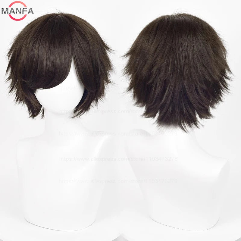 Kort Rett Cosplay-Parykk (30 cm)