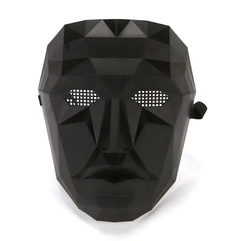 Rosa Jumpsuit Kostymesett med Maske