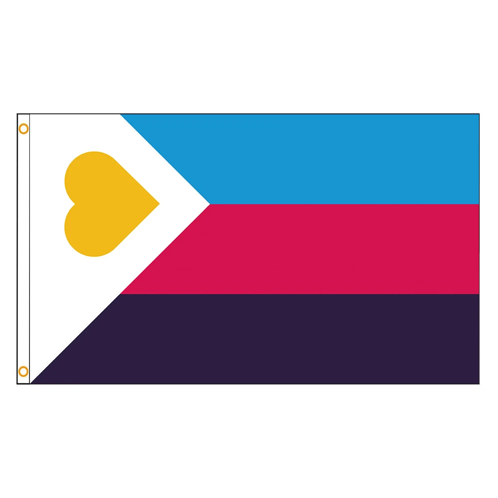 Fargerikt Pride-Flagg og Tapestri Banner
