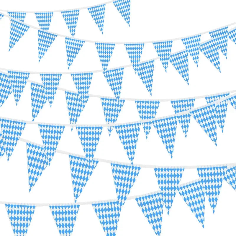 Oktoberfest Plast Vimpelrekke 10 Meter