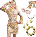 70-talls Hippie & Disko Kostyme for Herrer