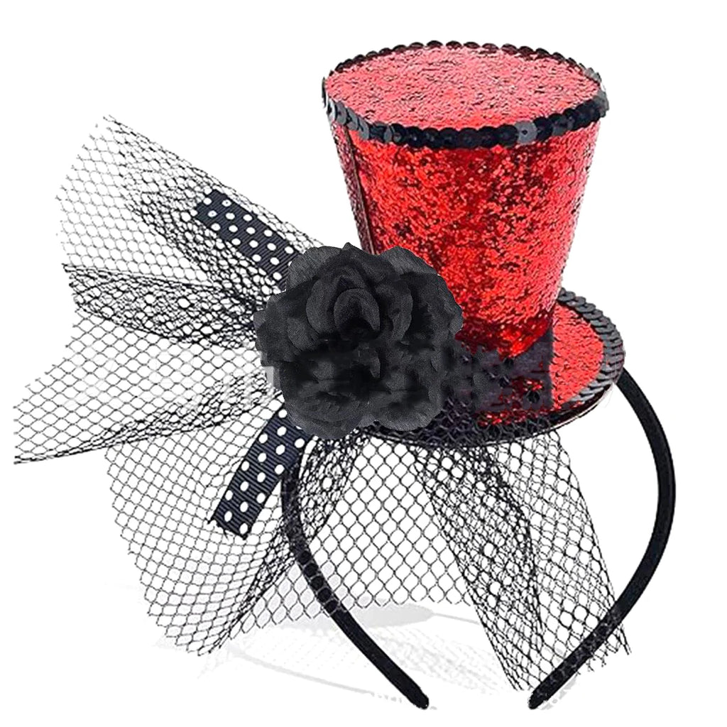Glitrende Flosshatt / Top Hat
