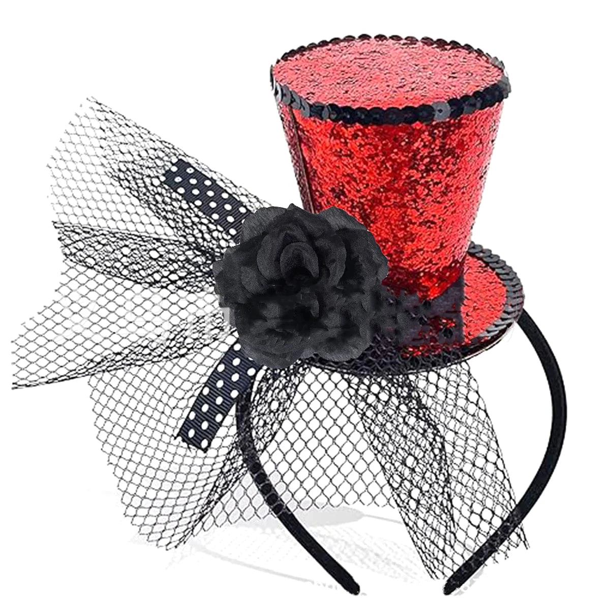 Glitrende Flosshatt / Top Hat