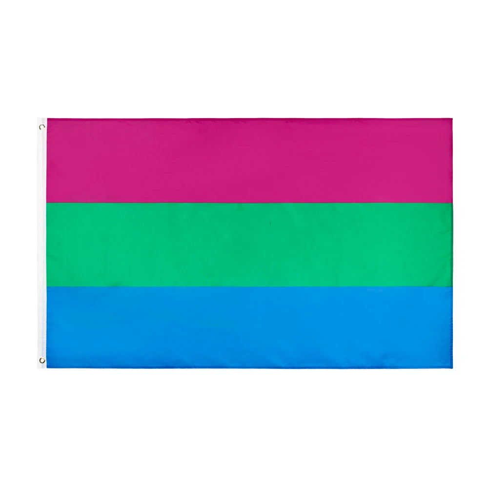 Pride Flagg 90x150cm (LGBTQIA+ Mangfold)