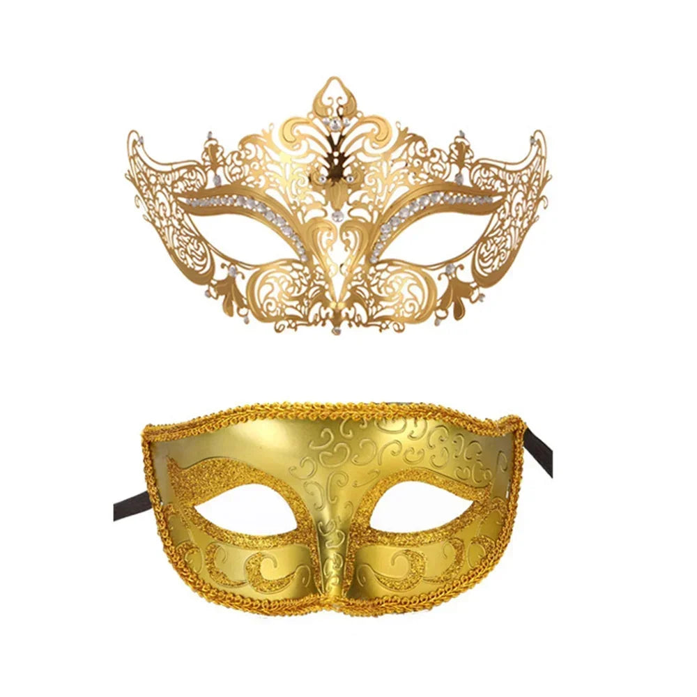 Eksklusivt Maskeradesett for Par (2 stk)