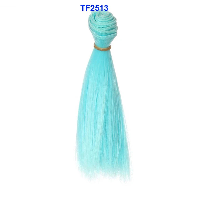 Dukkehår / BJD Parykk-Tresse (15–25 cm)