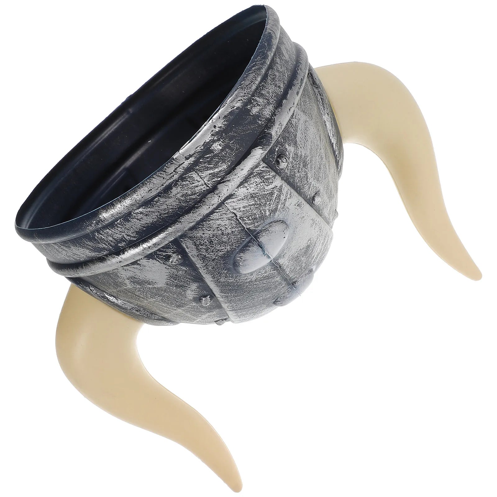 Klassisk Vikinghjelm med Horn