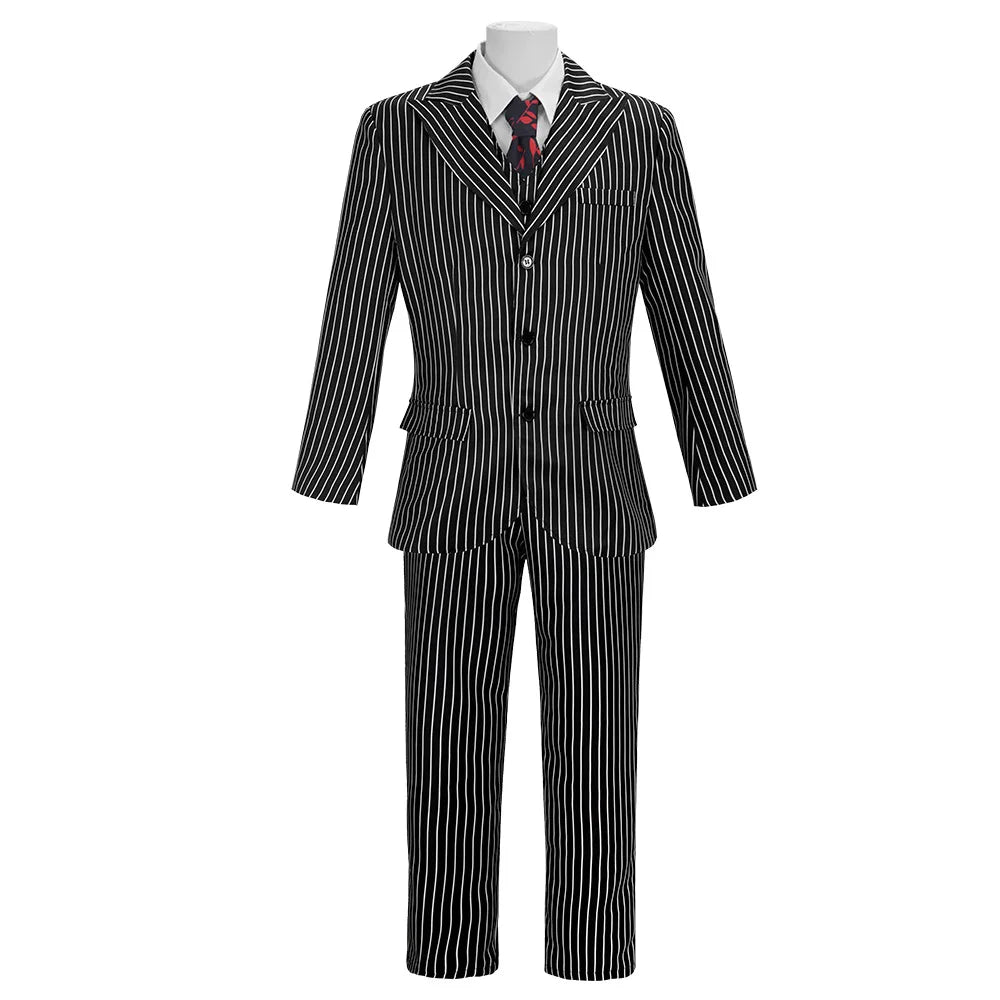 Morph 1920-tallet Stripete Gangster Dress for Menn