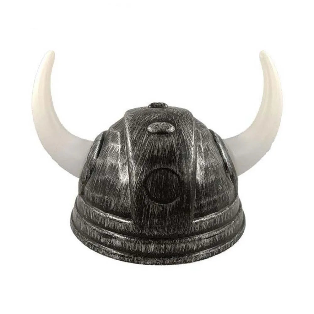Klassisk Vikinghjelm med Horn