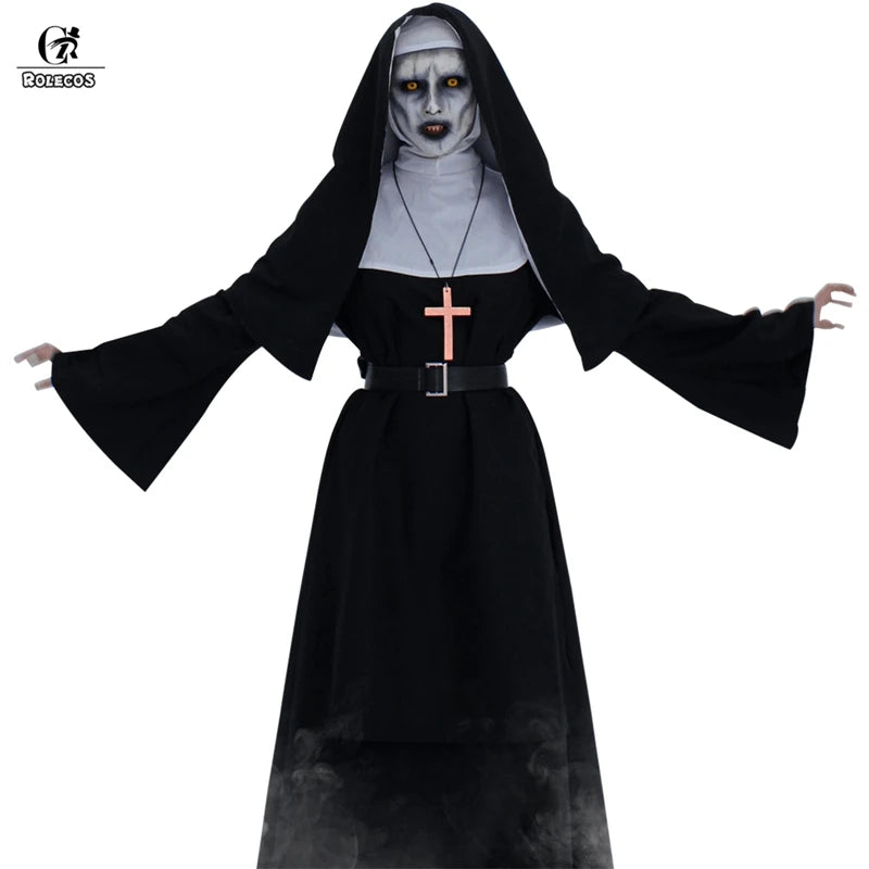 The Nun / Nonne Skrekk-Kostyme for Dame