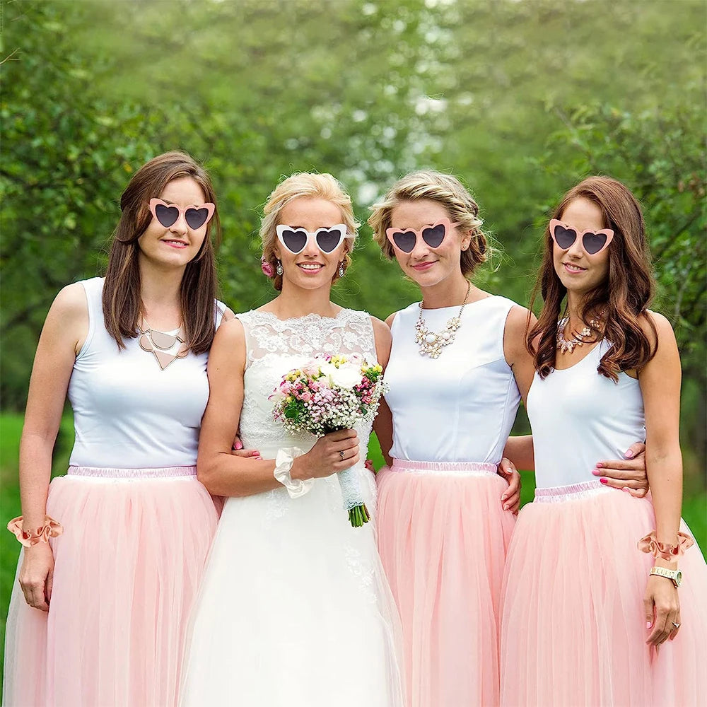 Bride To Be Sett – Bånd, Slør og Hjertesolbriller