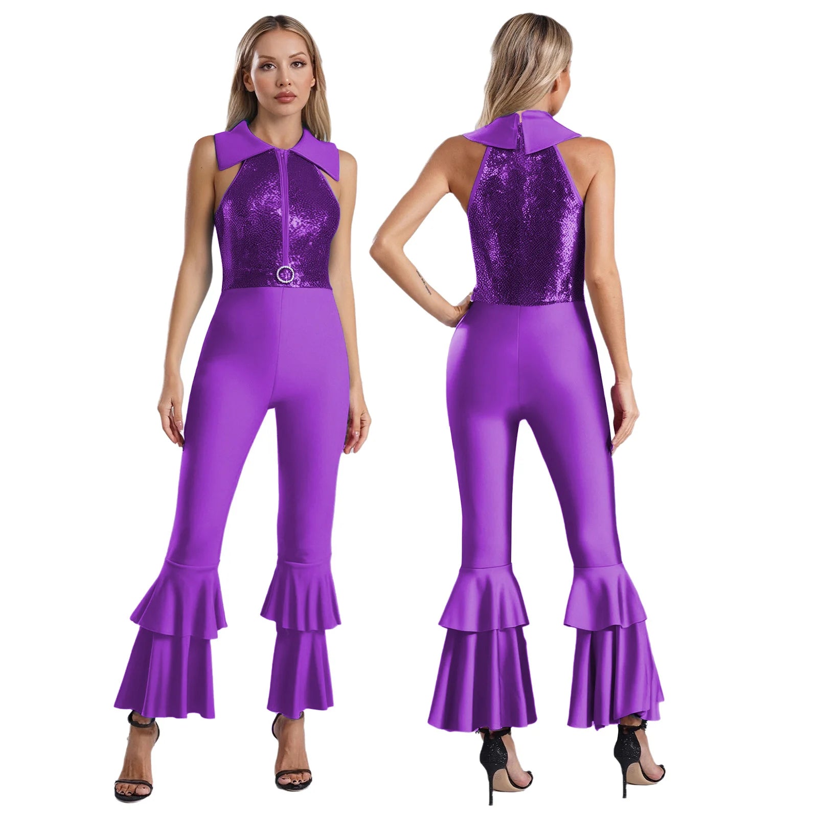 70-talls Disko Jumpsuit for Damer