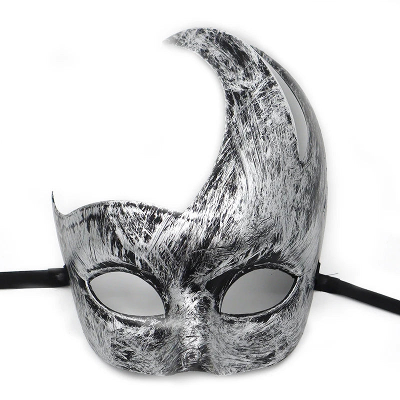 Vintage Prins Maskeradadmaske med Krone