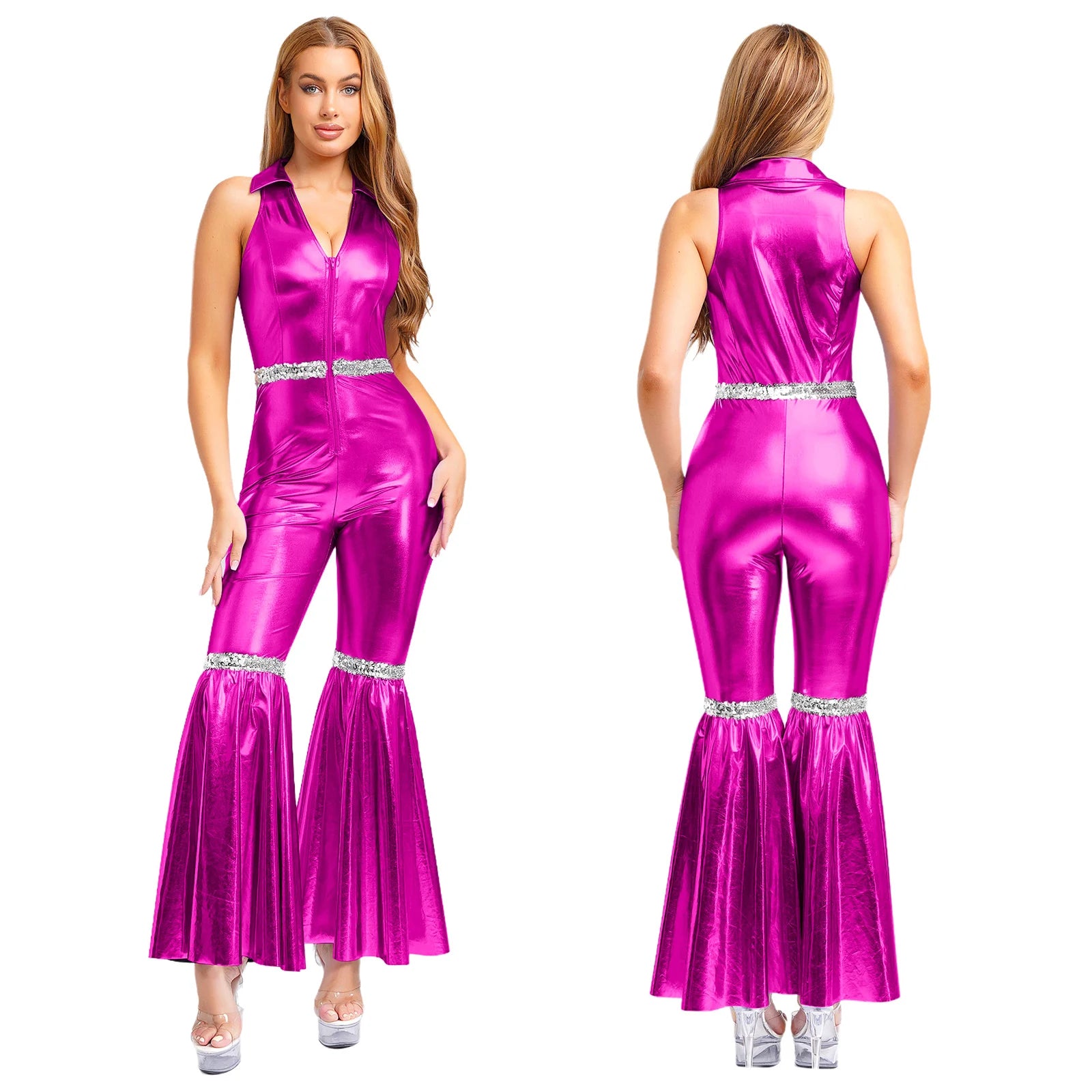 70-talls Disko Jumpsuit for Damer