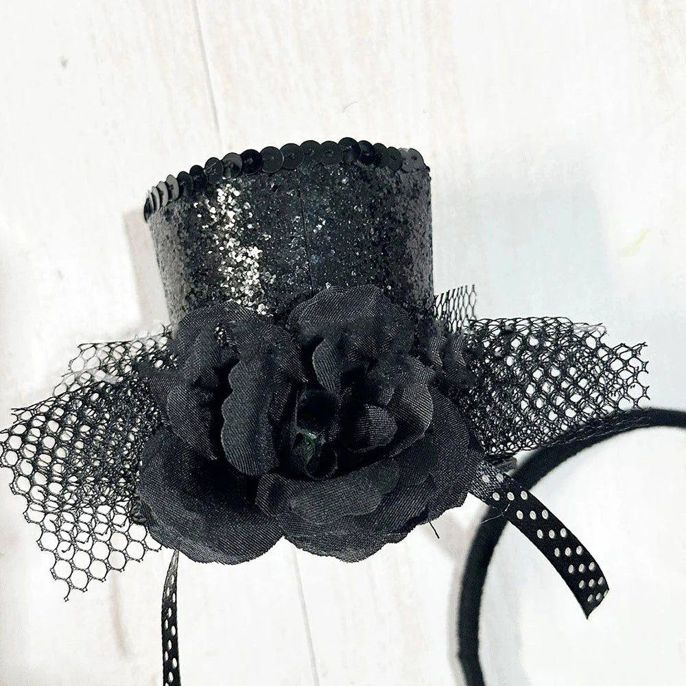 Glitrende Flosshatt / Top Hat