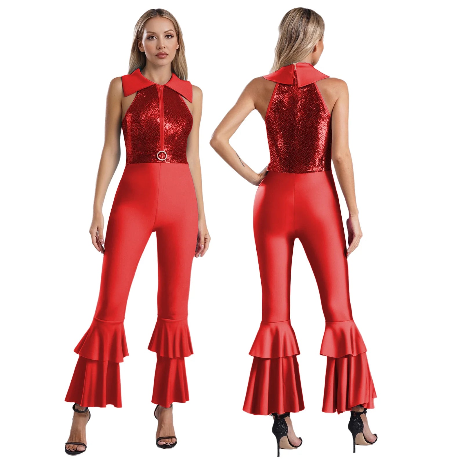 70-talls Disko Jumpsuit for Damer