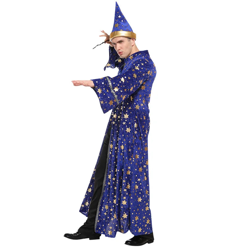 Magiker Kappe Sett for Voksne