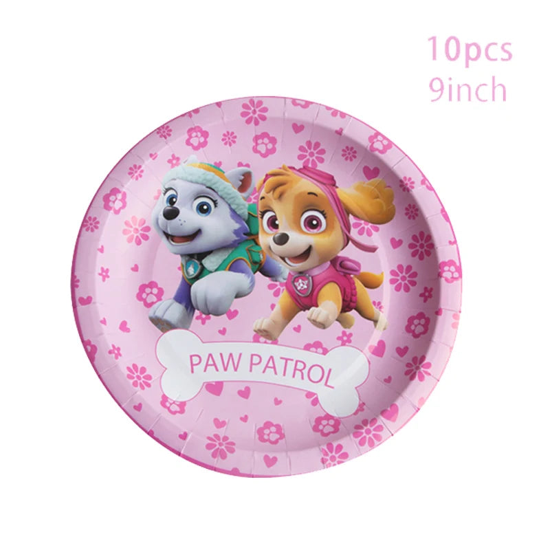Paw Patrol Skye Rosa Bursdagsservise