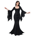 Morticia Addams Gotisk Havfruekjole