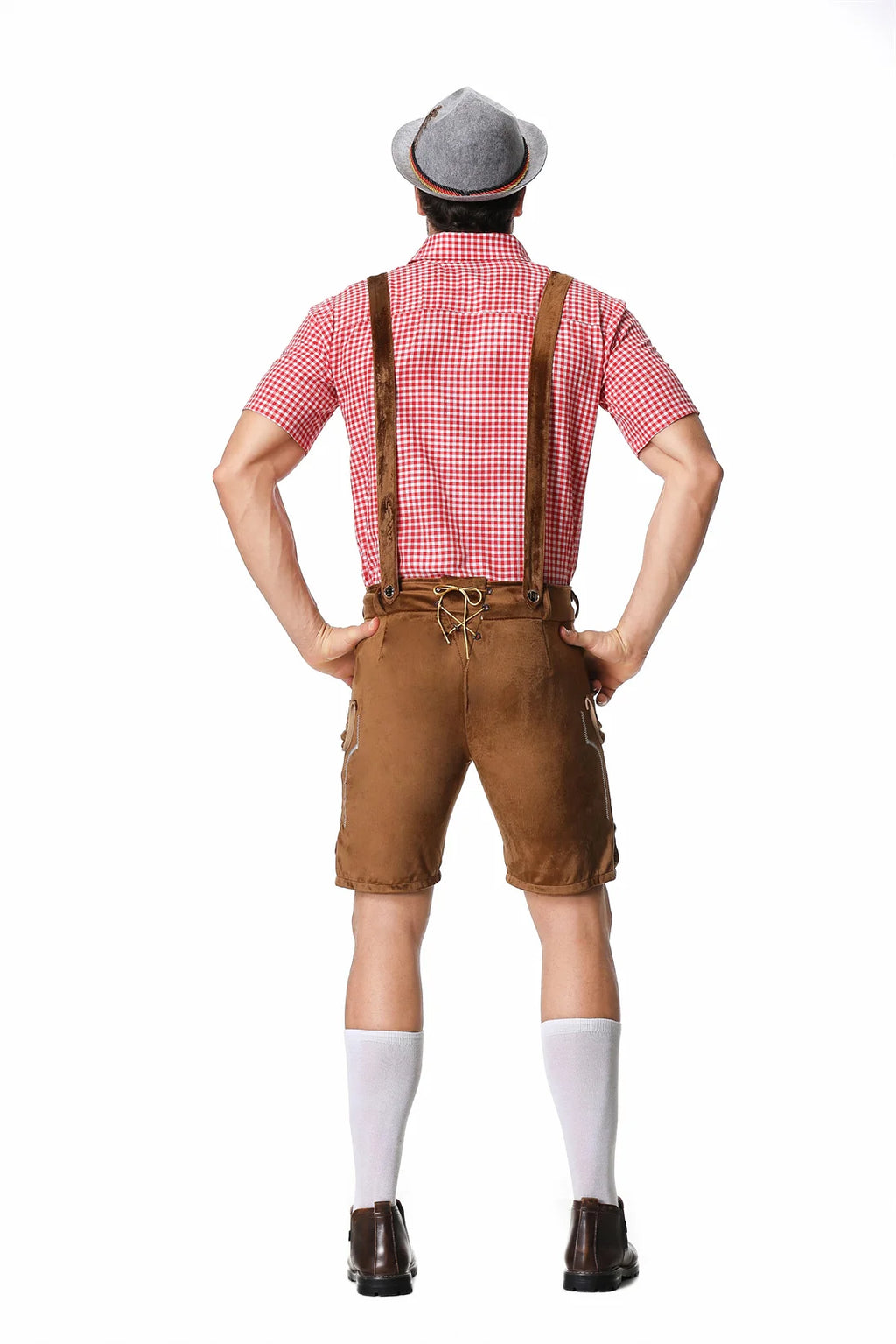 Komplett Lederhosen Oktoberfest Kostymesett til Herre