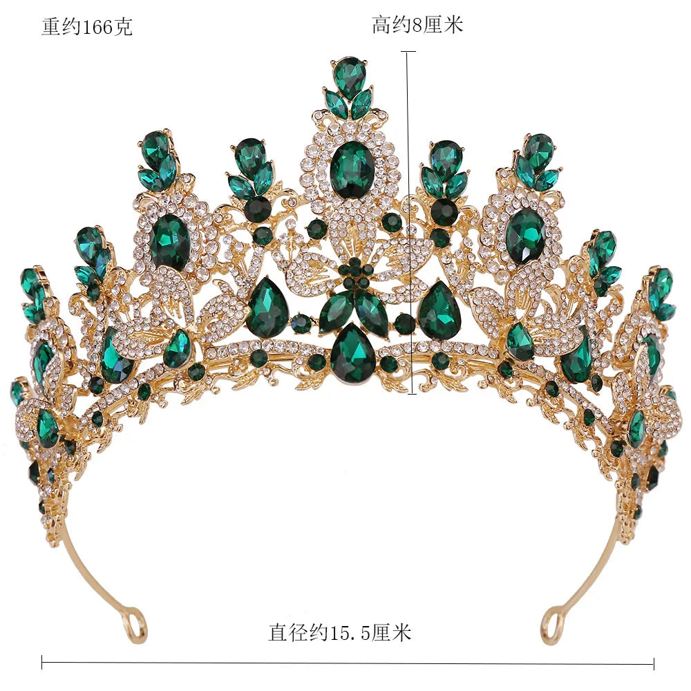 Elegant Dronningkrone / Tiara