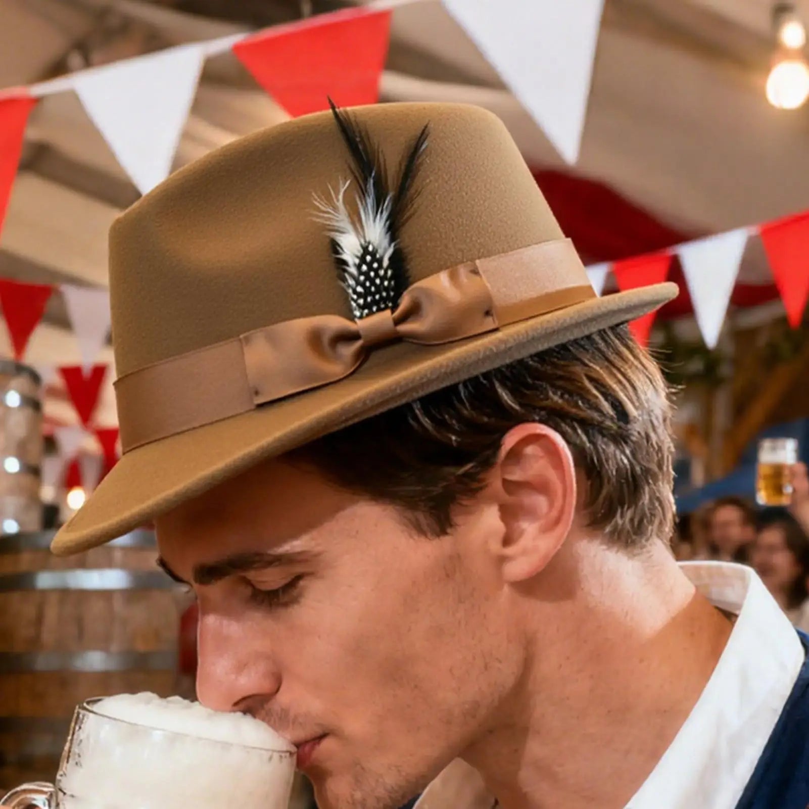 Klassisk Oktoberfest-hatt
