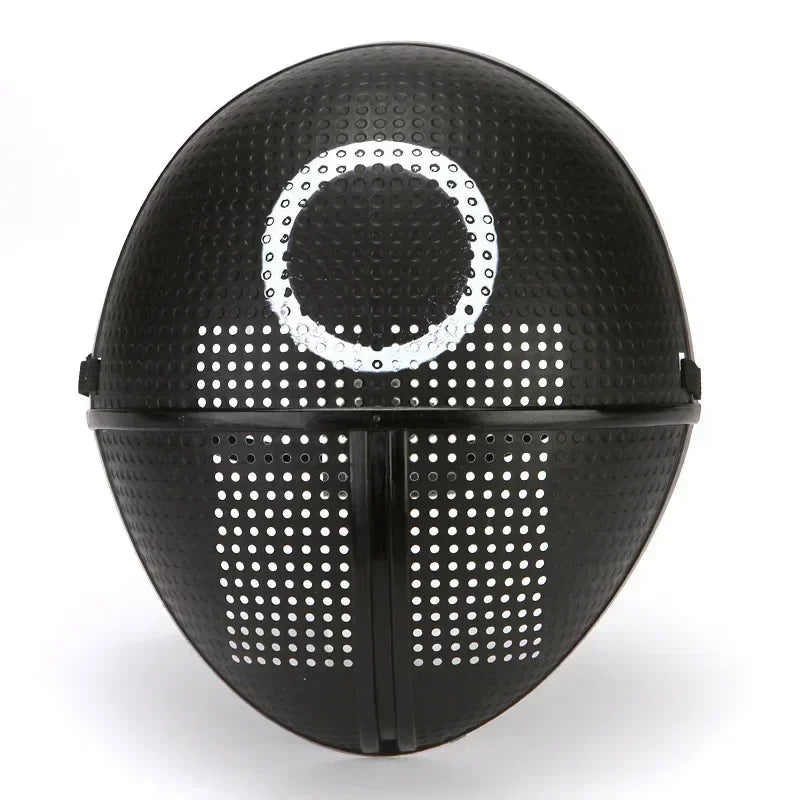 Rosa Jumpsuit Kostymesett med Maske