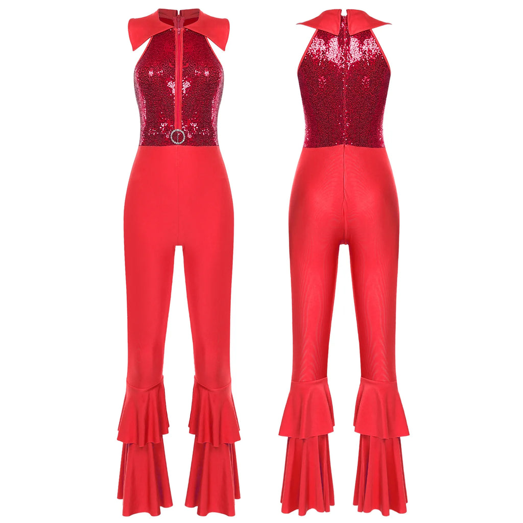 70-talls Disko Jumpsuit for Damer